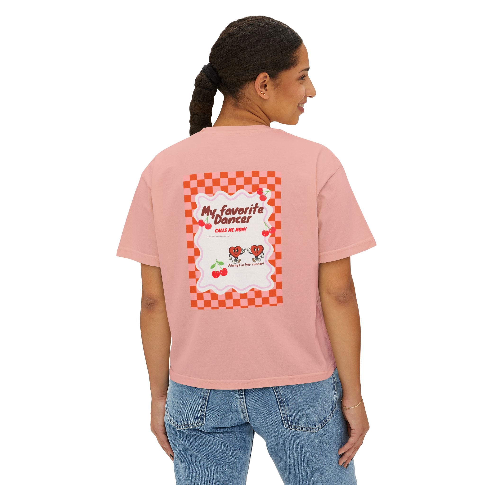 Beat Bratz - My Favorite Dancer Calls Me Mom Crop Tee