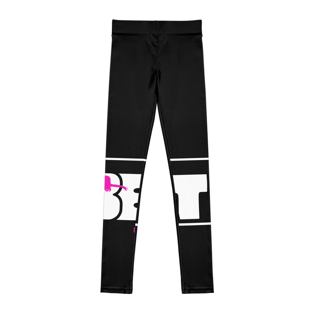 Youth Dance Leggings — Pink Ballet Graphic Kids AOP Leggings