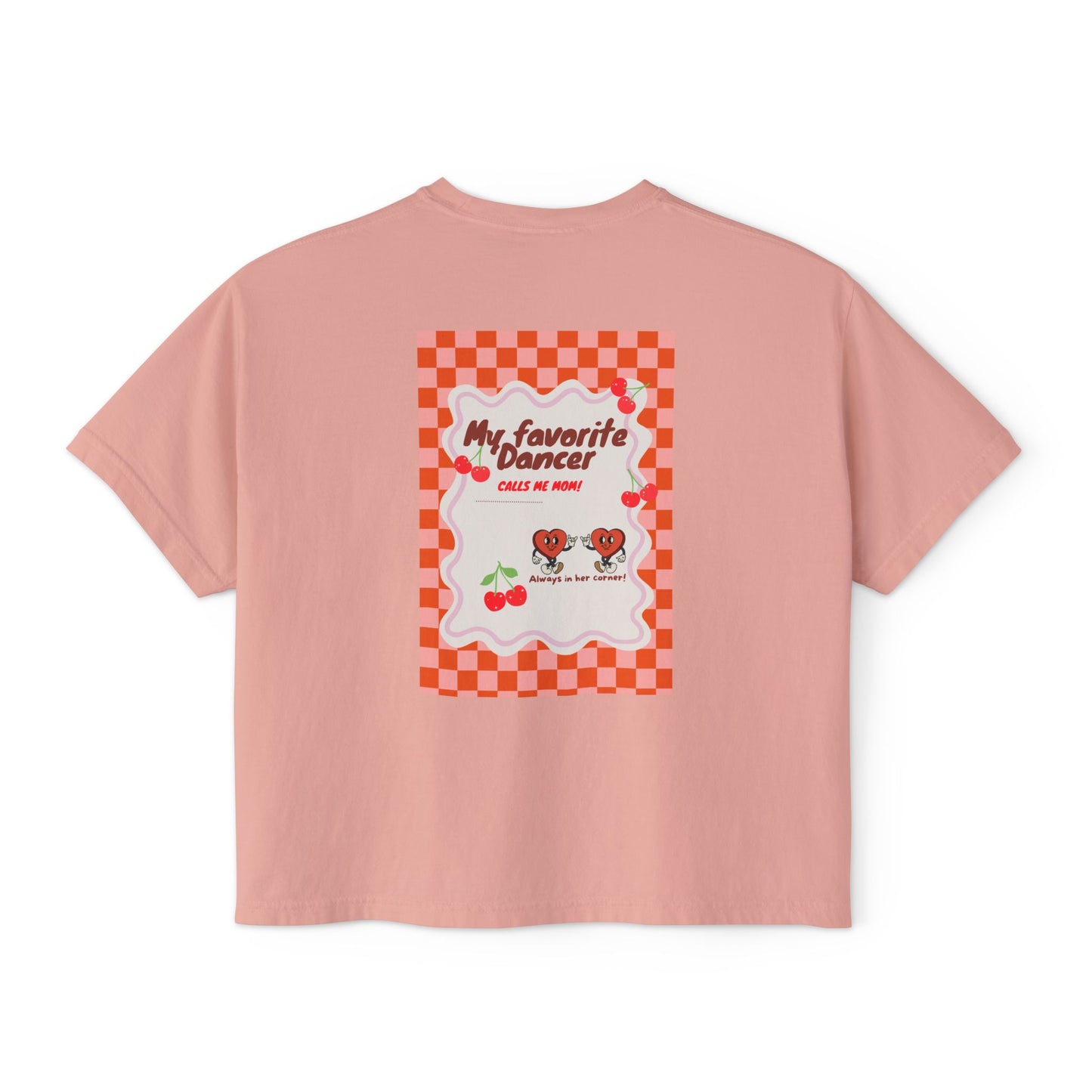 Beat Bratz - My Favorite Dancer Calls Me Mom Crop Tee