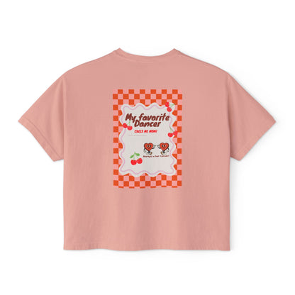 Beat Bratz - My Favorite Dancer Calls Me Mom Crop Tee