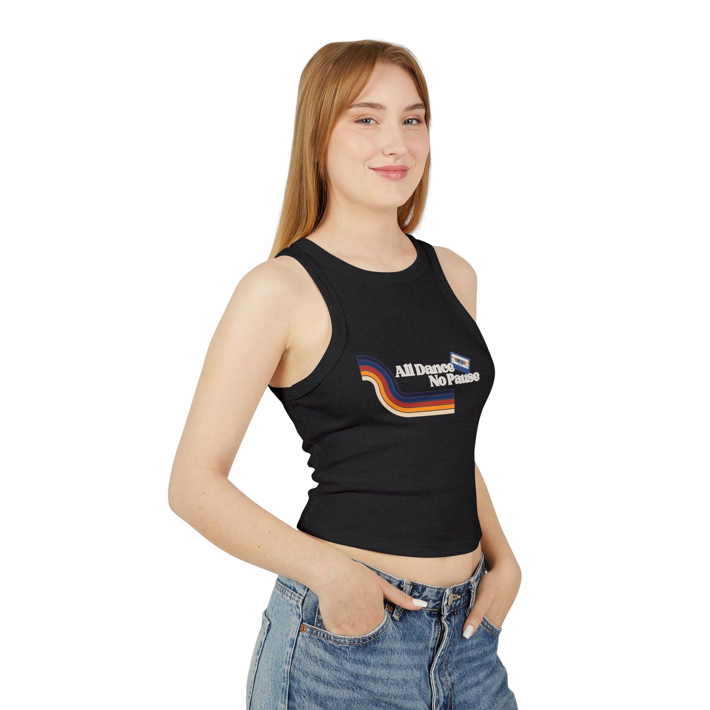 Teen Retro Dance Beat Bratz Tank Top – “Dance. Rewind. Repeat.”