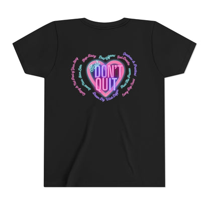 Beat Bratz - Youth "Don't Quit" Neon Tee
