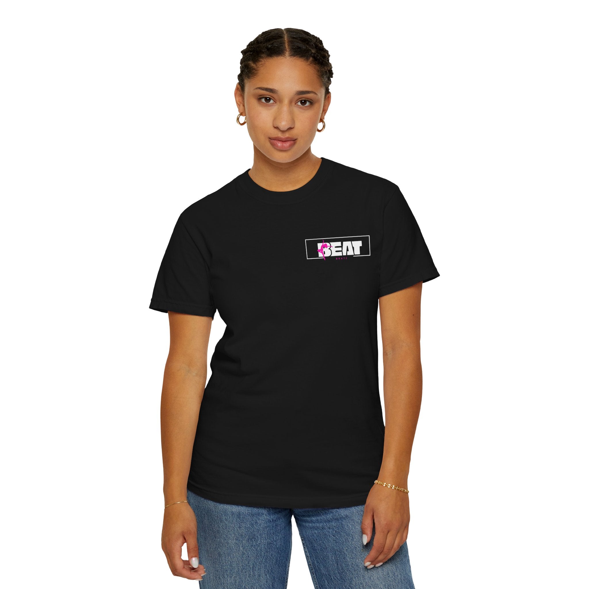 Backstage MOMager Beat Bratz Black Women's Black Tee