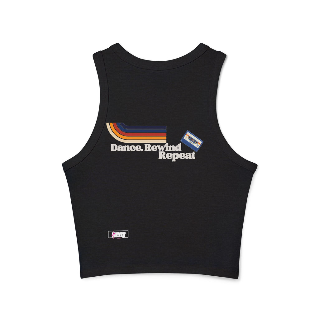 Teen Retro Dance Beat Bratz Tank Top – “Dance. Rewind. Repeat.”