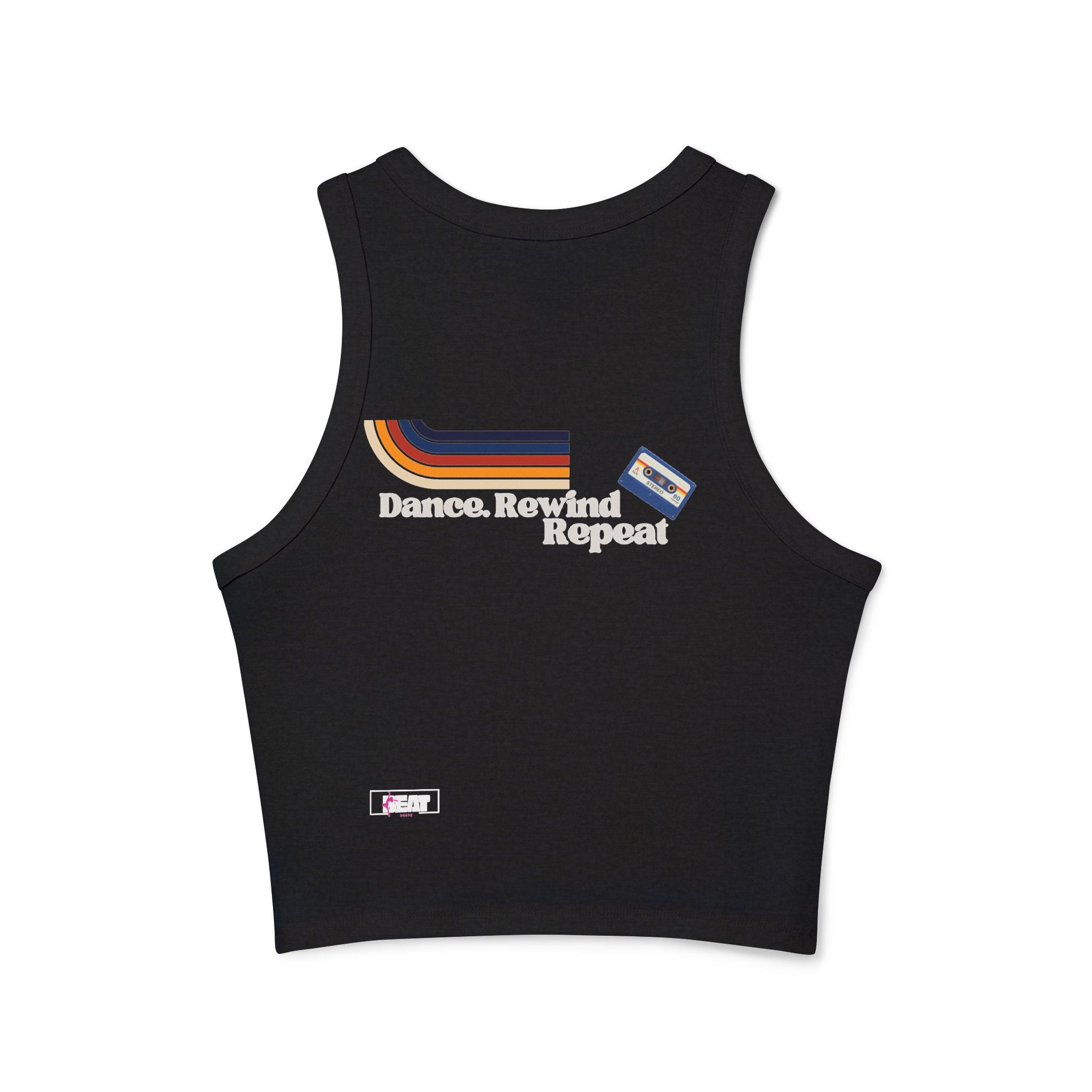 Teen Retro Dance Beat Bratz Tank Top – “Dance. Rewind. Repeat.”