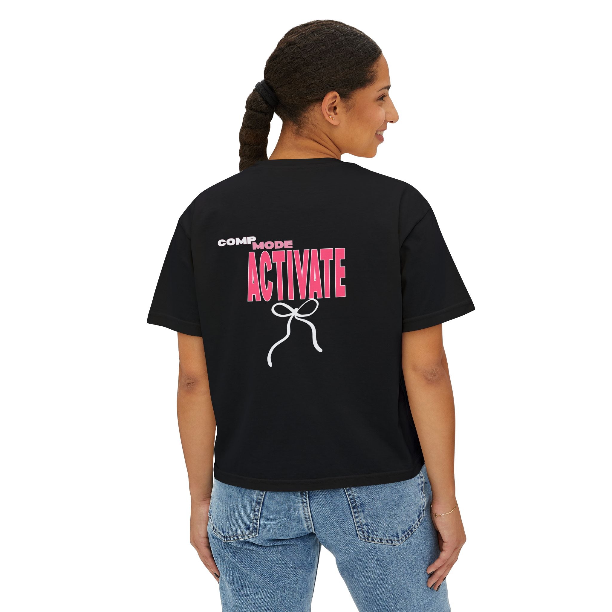 Teen / Adult Beat Bratz Dance Crop Tee – “Comp Mode: ACTIVATE”