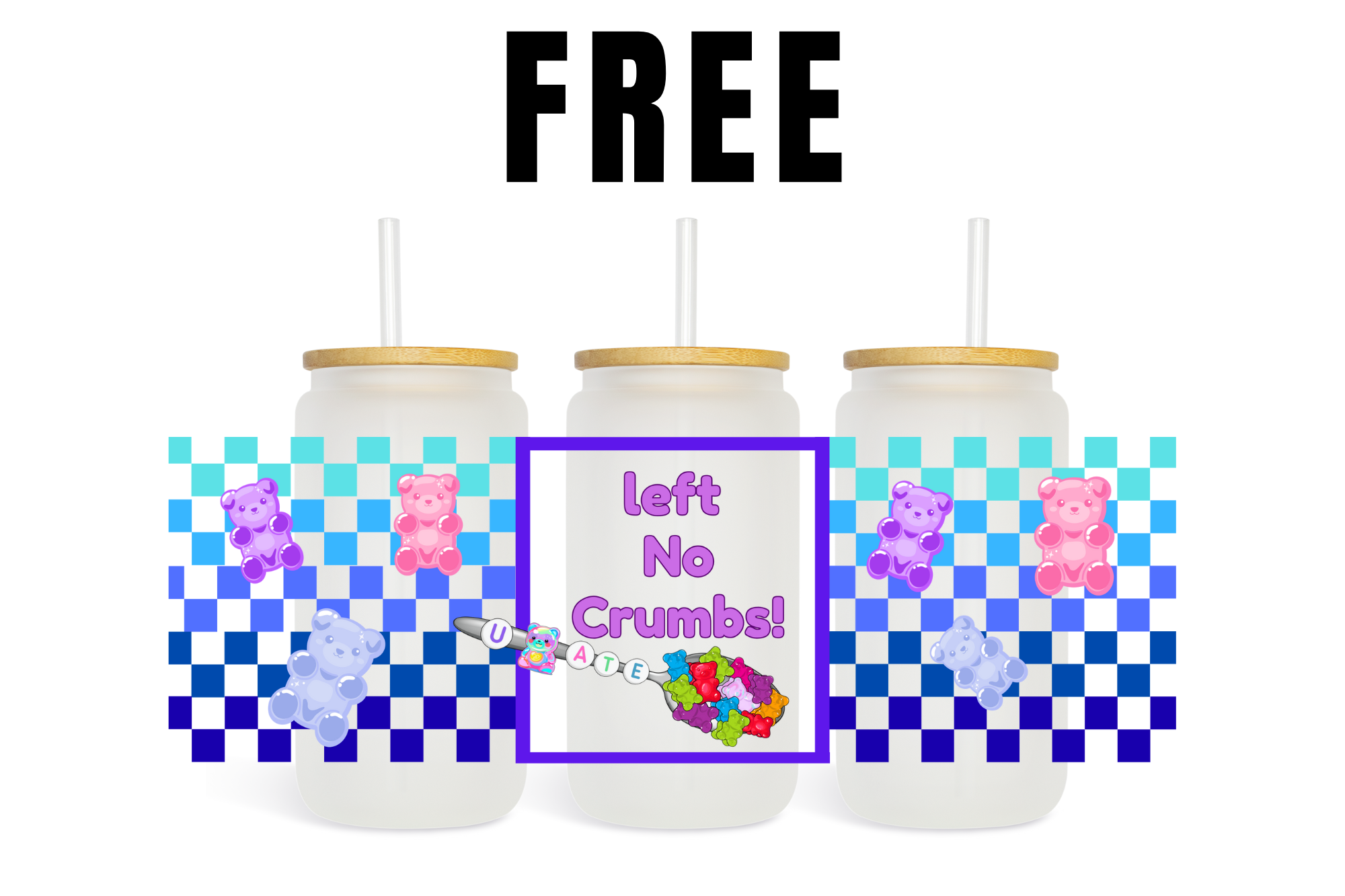 Dance Themed DTF UV Wraps 16oz+ 5 pk plus 1 FREE