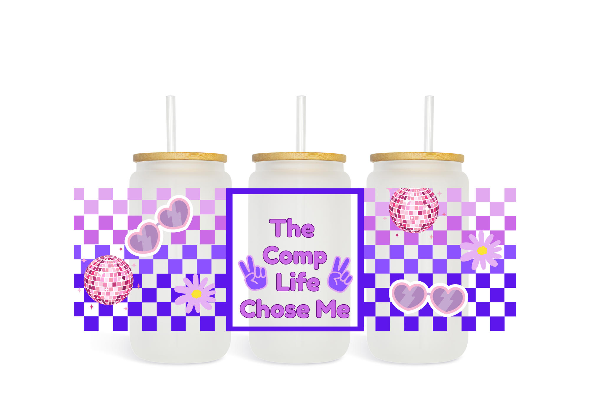 Dance Themed DTF UV Wraps 16oz+ 5 pk plus 1 FREE