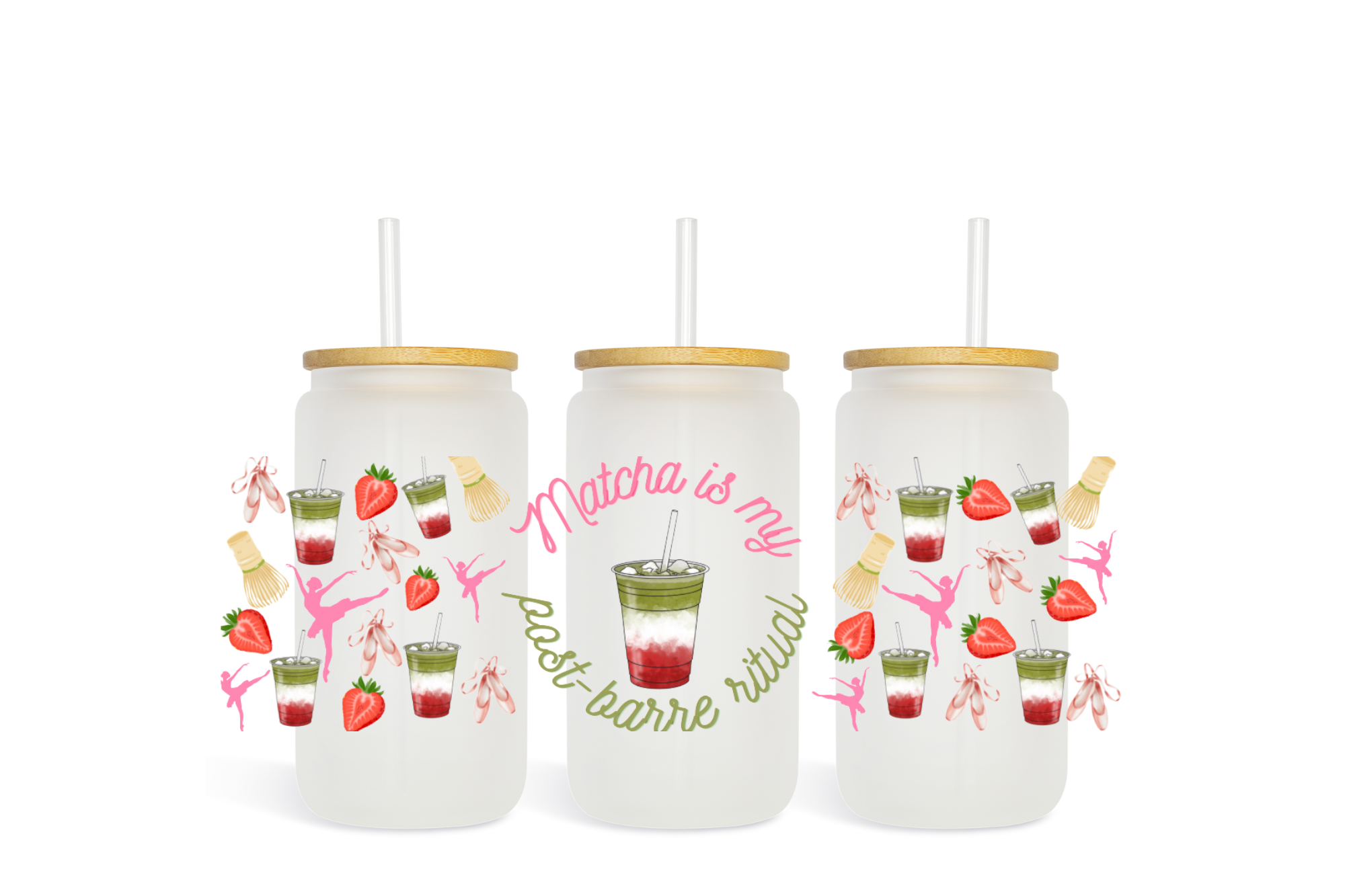 Ballet Themed DTF UF 16oz + 5pk Plus 1 FREE