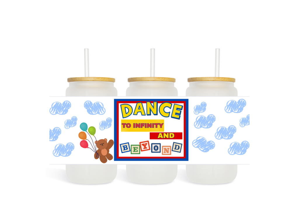 Dance Themed DTF UV Wraps 16oz+ 5 pk plus 1 FREE